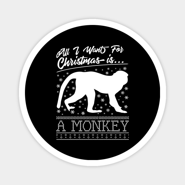 All I Want For Christmas Is A Monkey Knit Pattern